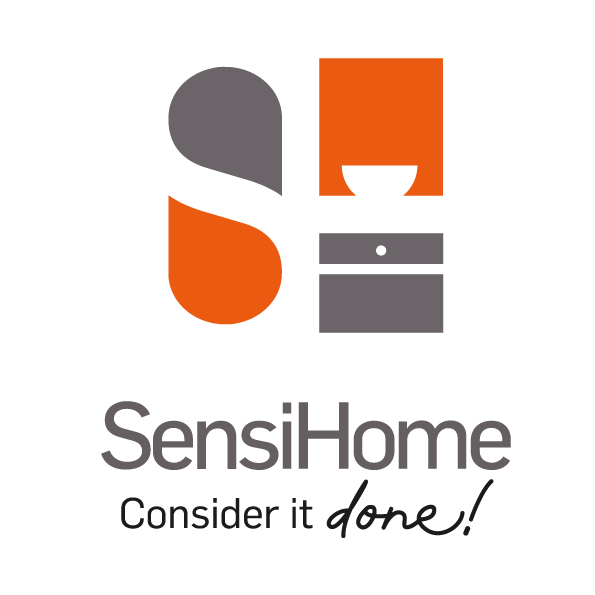 Sensi Home Logo CABINETRY FOR YOUR Kitchen and Bath Projects