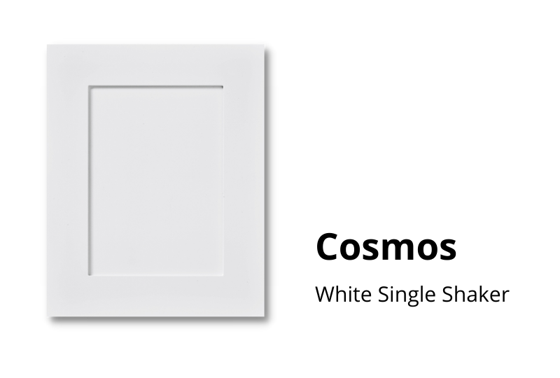 Cosmos white single shaker